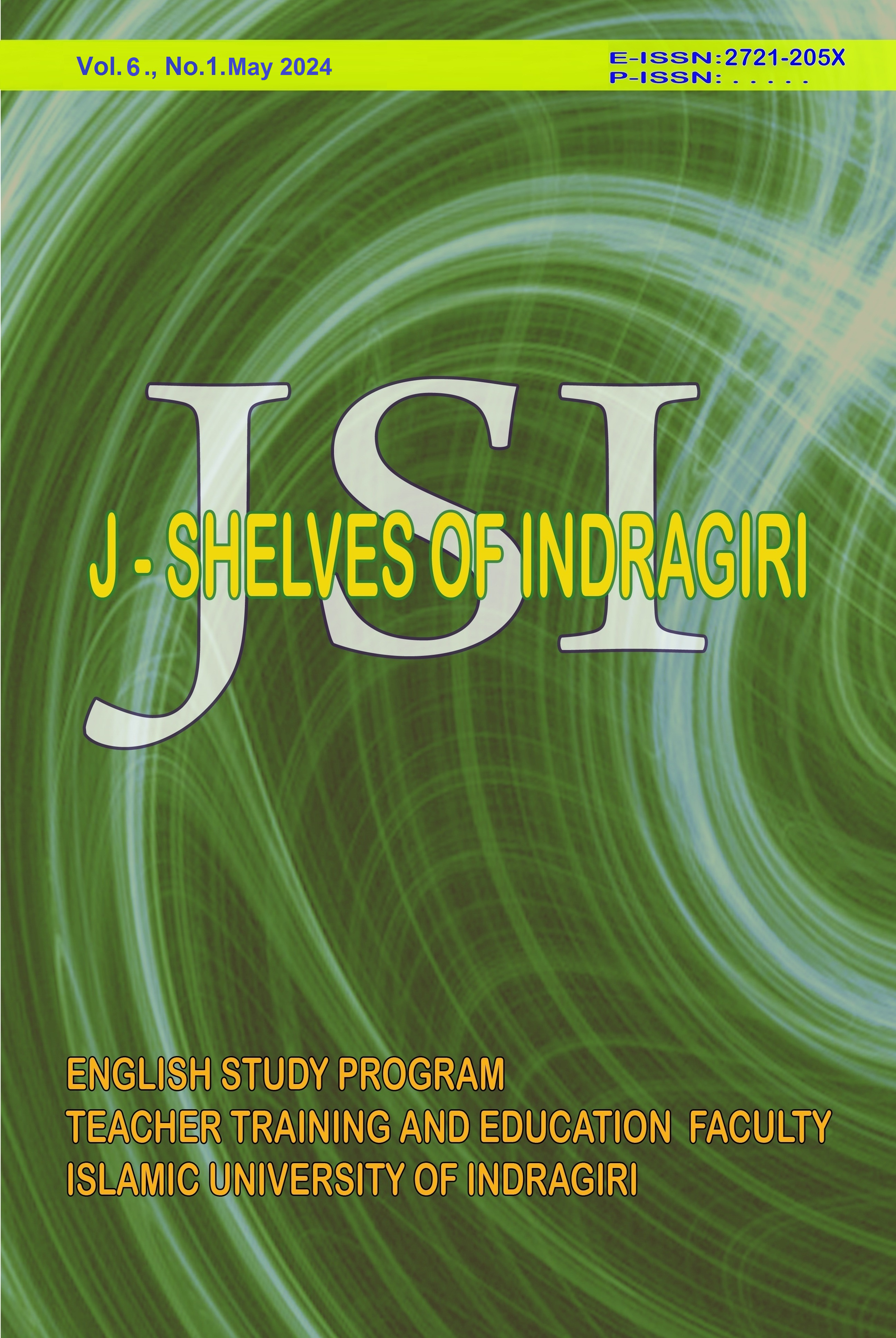 					View Vol. 6 No. 1 (2024): J-SHELVES OF INDRAGIRI (JSI)
				