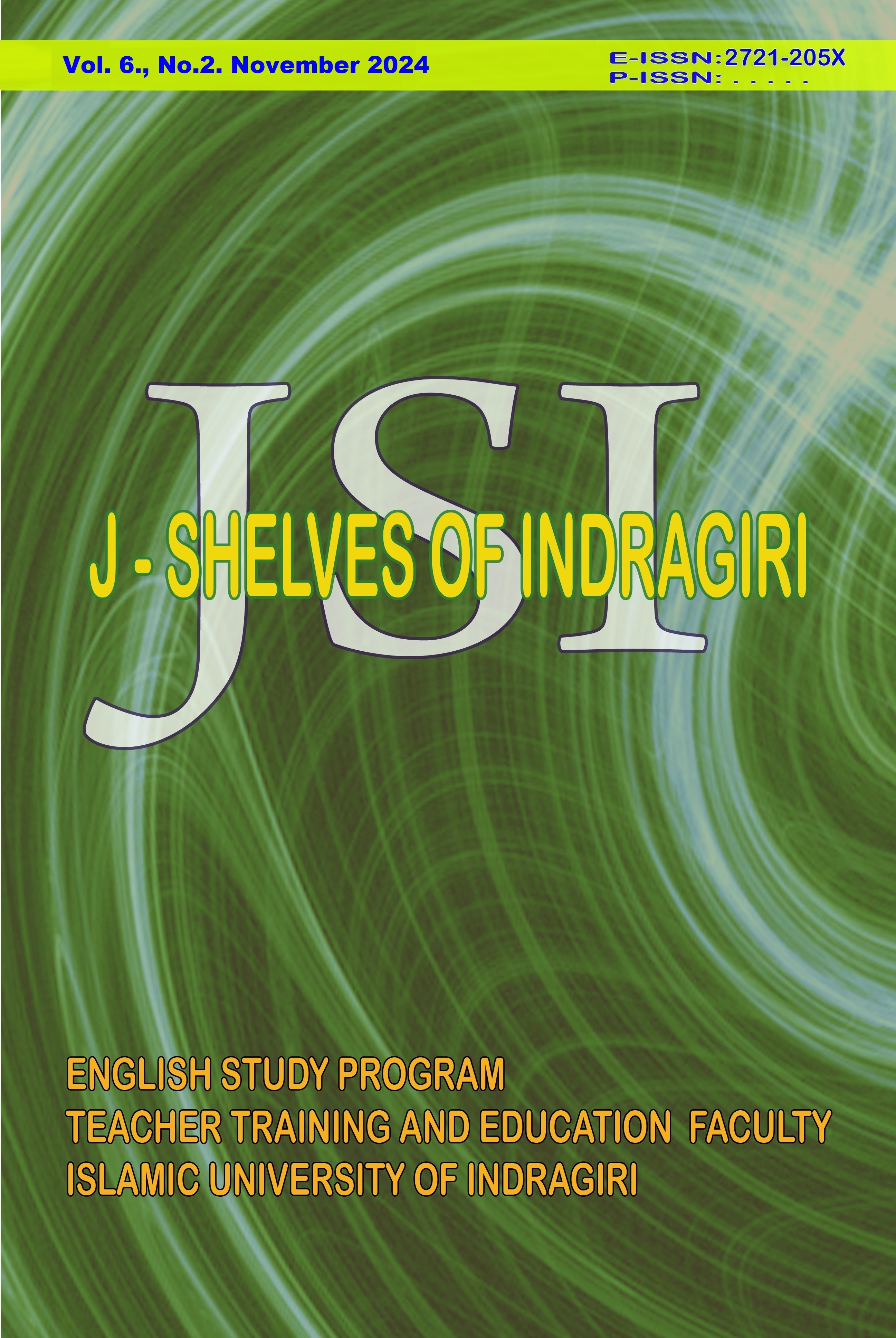 					View Vol. 6 No. 2 (2024): J-SHELVES OF INDRAGIRI (JSI)
				