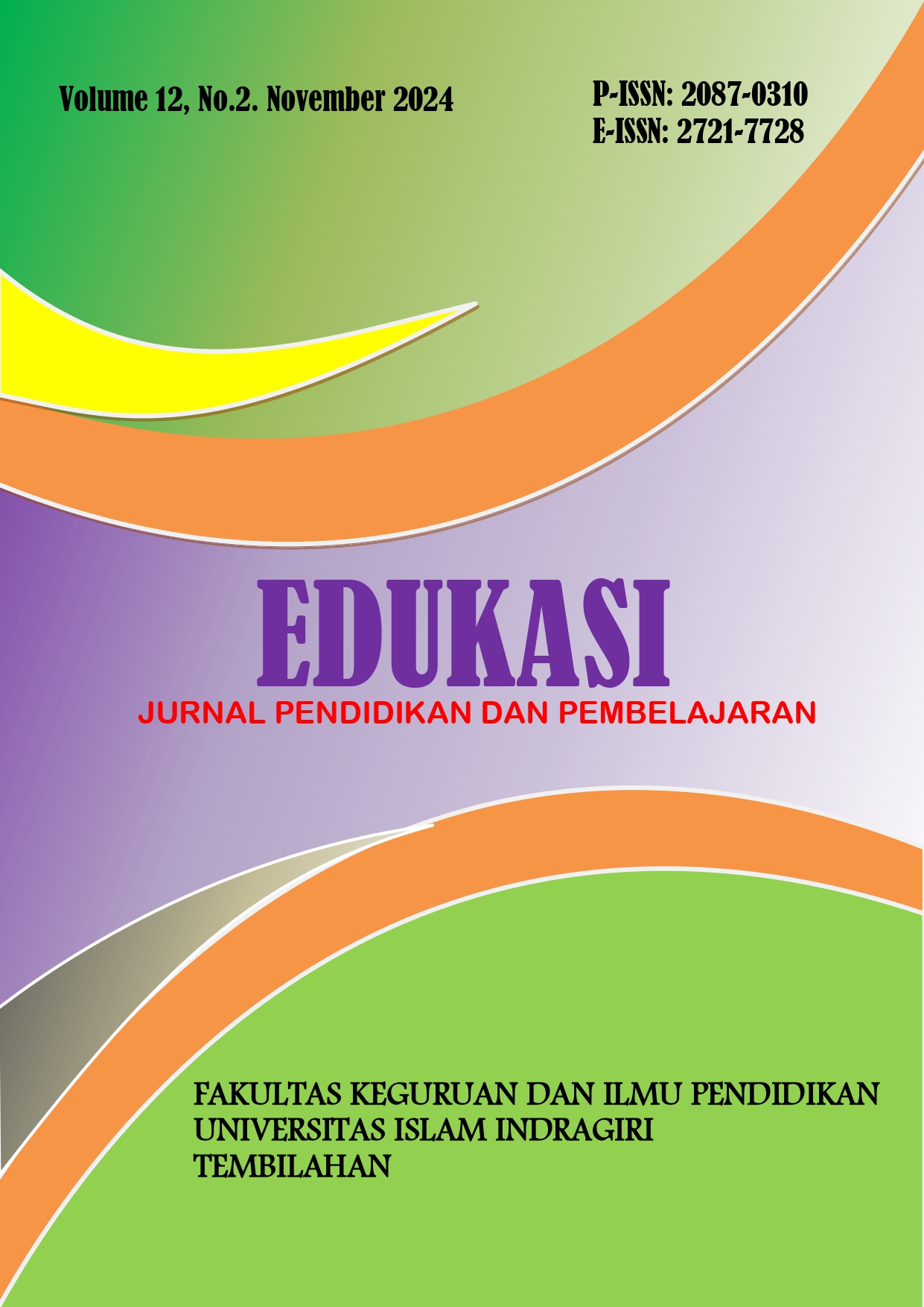 					View Vol. 12 No. 2 (2024): EDUKASI
				