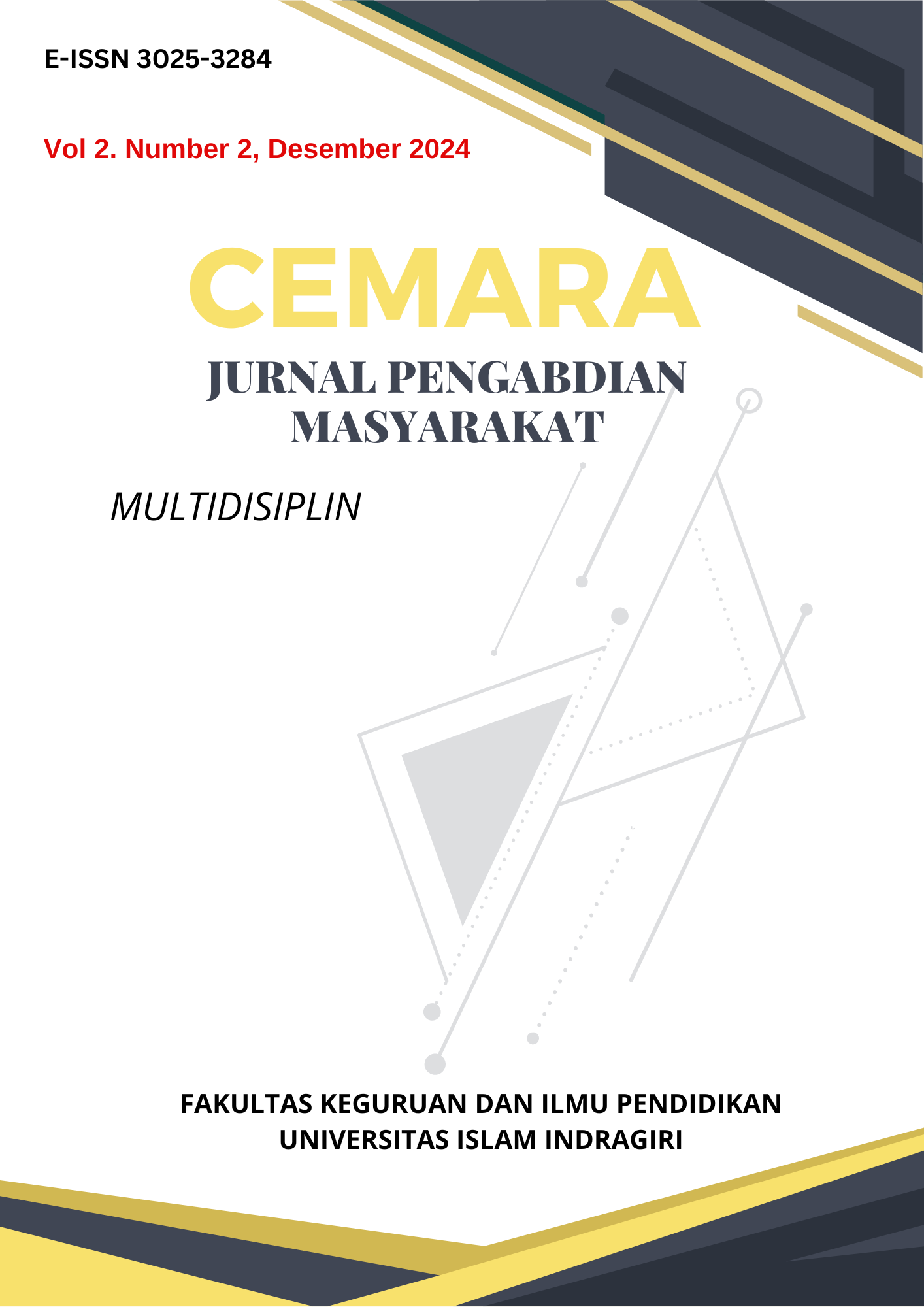 					View Vol. 2 No. 2 (2024): CEMARA: Jurnal Pengabdian Masyarakat Multidisiplin
				