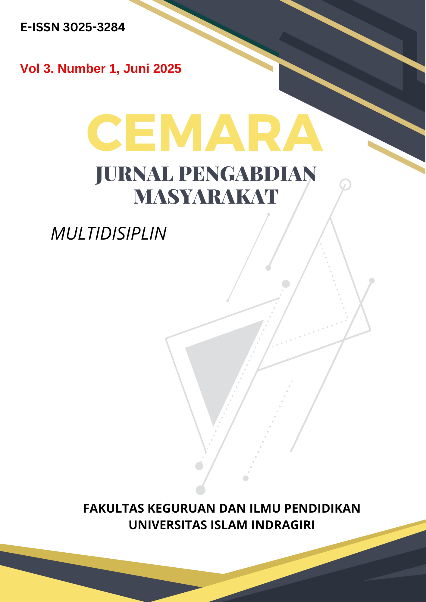 					View Vol. 3 No. 1 (2025): CEMARA: Jurnal Pengabdian Masyarakat Multidisiplin
				